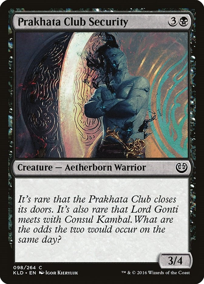 Image for Prakhata Club Security (98) (Kaladesh) - Magic: The Gathering