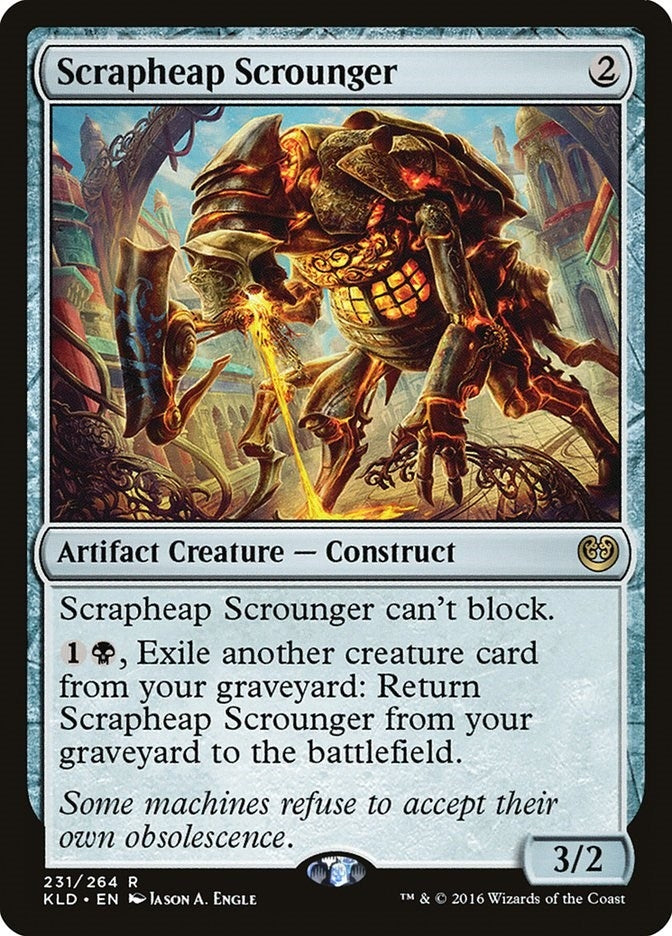 Image for Scrapheap Scrounger (231) (Kaladesh) - Magic: The Gathering