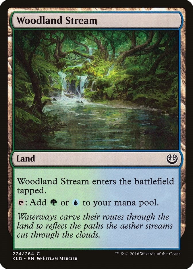 Image for Woodland Stream (274) (Kaladesh) - Magic: The Gathering