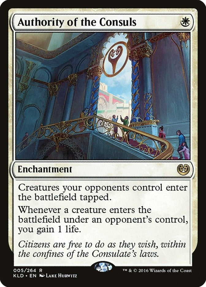 Image for Authority of the Consuls (5) (Kaladesh) - Magic: The Gathering
