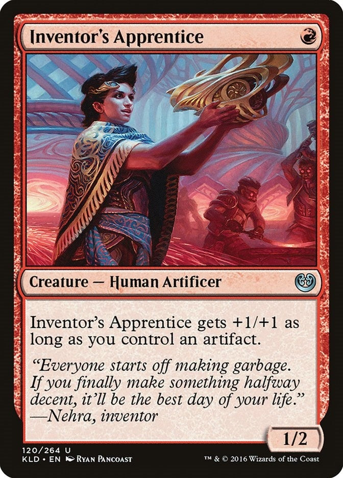 Image for Inventor's Apprentice (120) (Kaladesh) - Magic: The Gathering