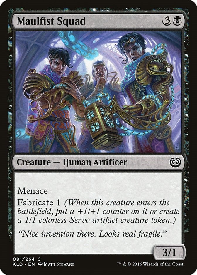 Image for Maulfist Squad (91) (Kaladesh) - Magic: The Gathering