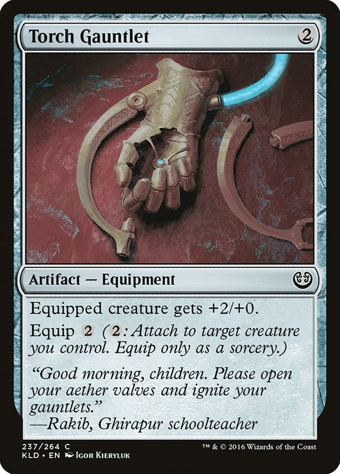 Image for Torch Gauntlet (237) (Kaladesh) - Magic: The Gathering