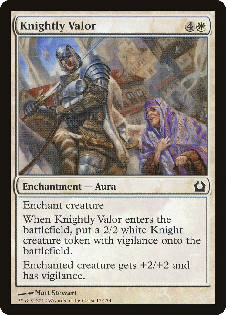 Knightly Valor (13) (RTR)