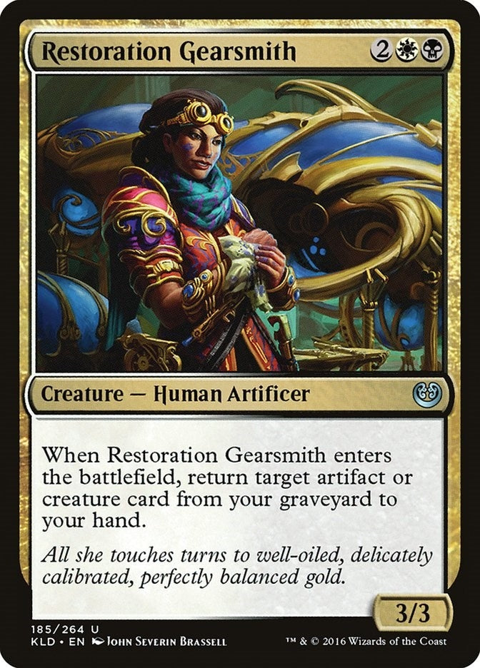 Image for Restoration Gearsmith (185) (Kaladesh) - Magic: The Gathering