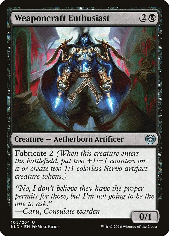 Image for Weaponcraft Enthusiast (105) (Kaladesh) - Magic: The Gathering