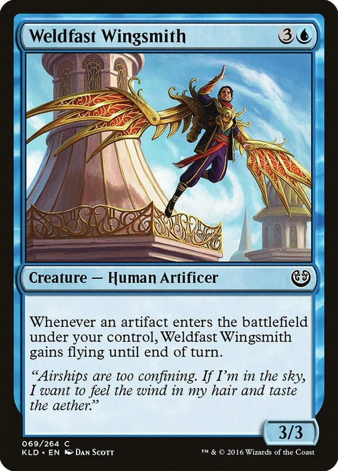 Image for Weldfast Wingsmith (69) (Kaladesh) - Magic: The Gathering
