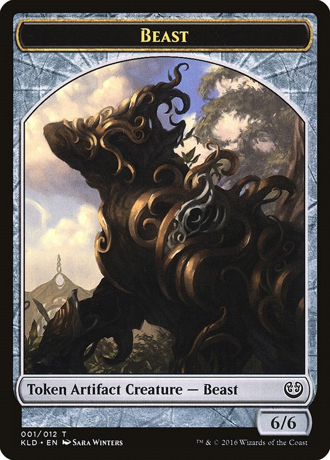 Beast Token (001) (1) (Kaladesh)