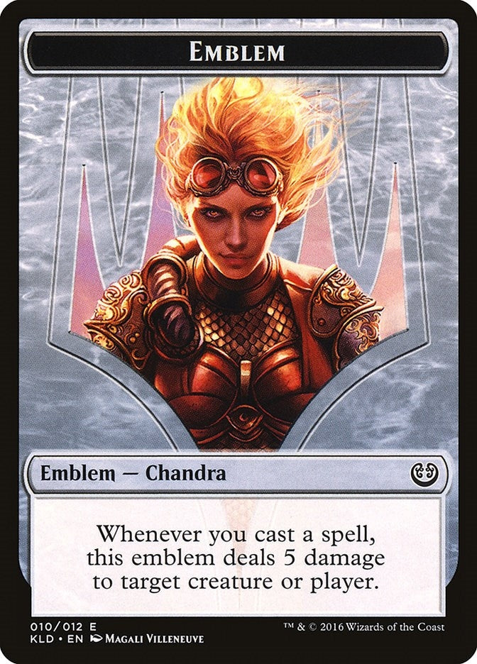 Emblem - Chandra, Torch of Defiance (10) (Kaladesh)