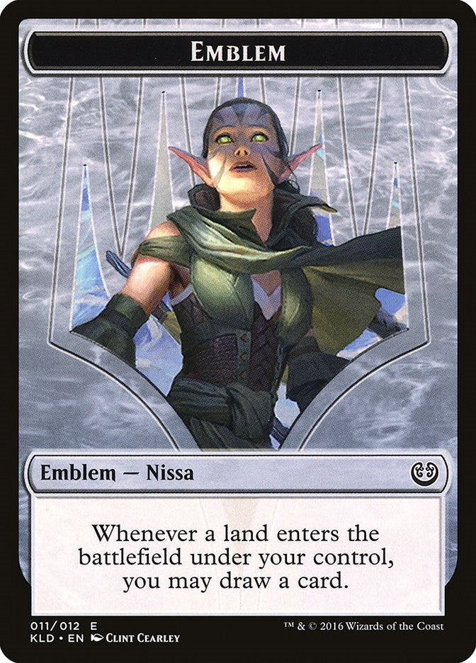 Emblem - Nissa, Vital Force (11) (Kaladesh)