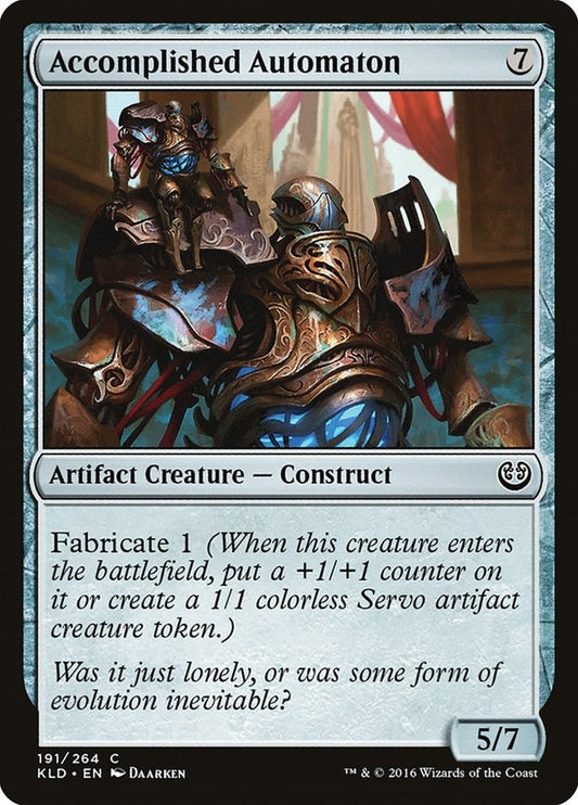 Image for Accomplished Automaton (191) (Kaladesh) - Magic: The Gathering