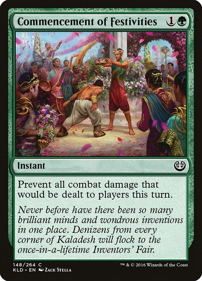 Image for Commencement of Festivities (148) (Kaladesh) - Magic: The Gathering