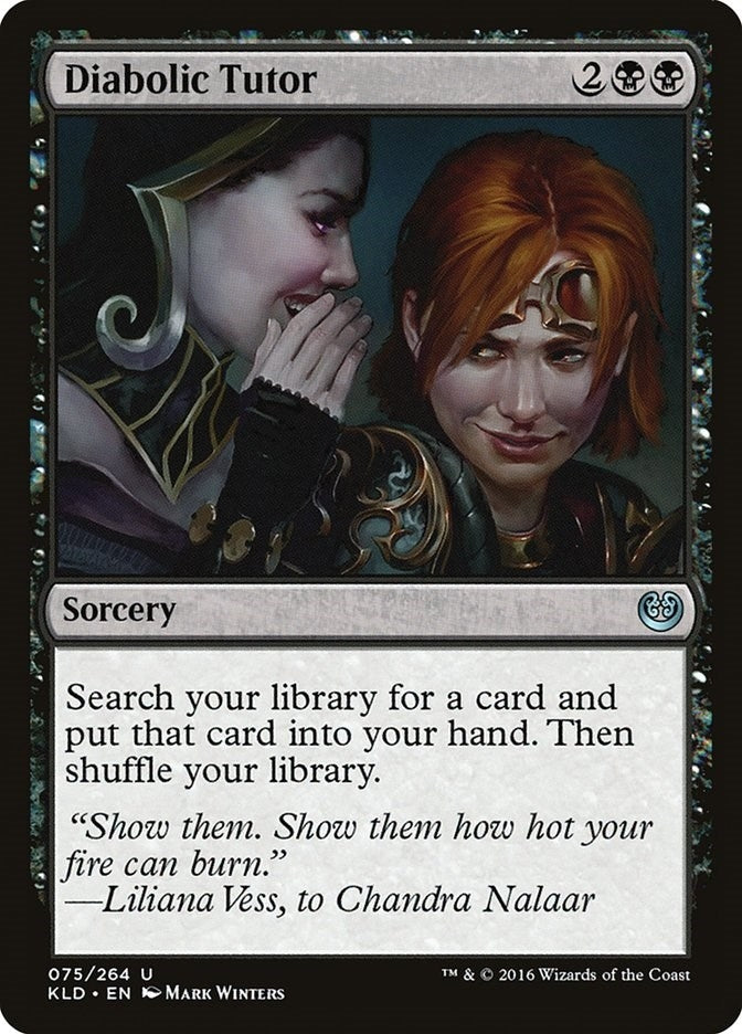 Diabolic Tutor (75) (Kaladesh)