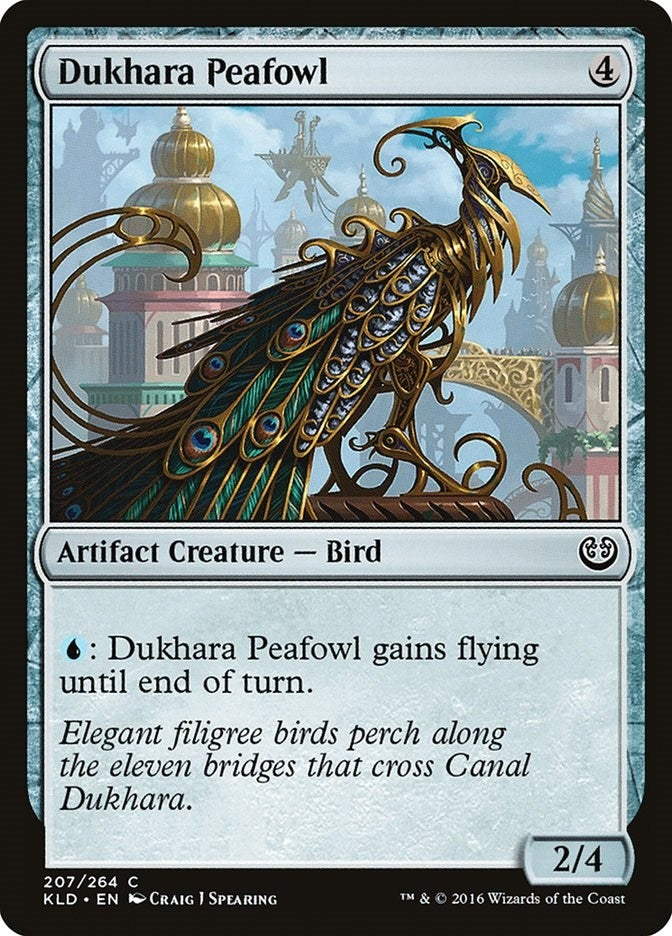 Image for Dukhara Peafowl (207) (Kaladesh) - Magic: The Gathering