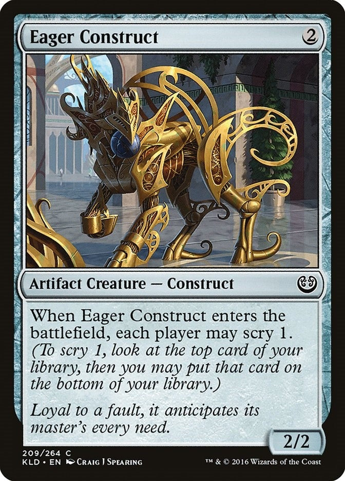 Image for Eager Construct (209) (Kaladesh) - Magic: The Gathering