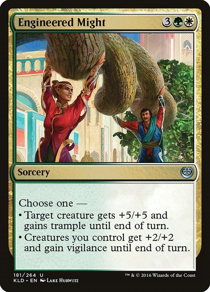 Image for Engineered Might (181) (Kaladesh) - Magic: The Gathering
