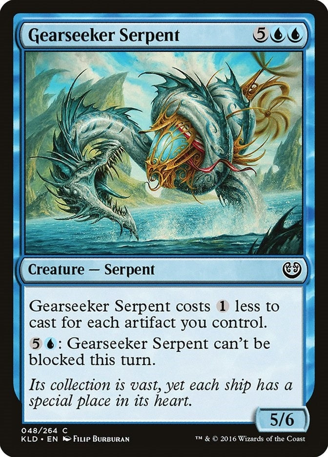 Image for Gearseeker Serpent (48) (Kaladesh) - Magic: The Gathering