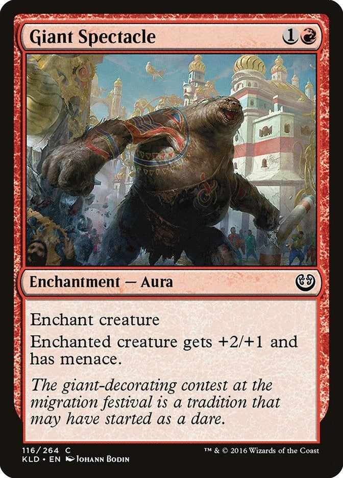 Image for Giant Spectacle (116) (Kaladesh) - Magic: The Gathering