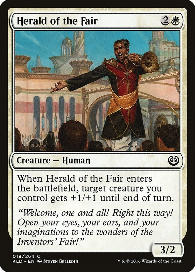 Image for Herald of the Fair (18) (Kaladesh) - Magic: The Gathering