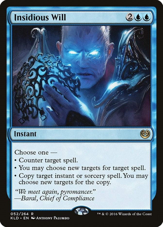 Image for Insidious Will (52) (Kaladesh) - Magic: The Gathering