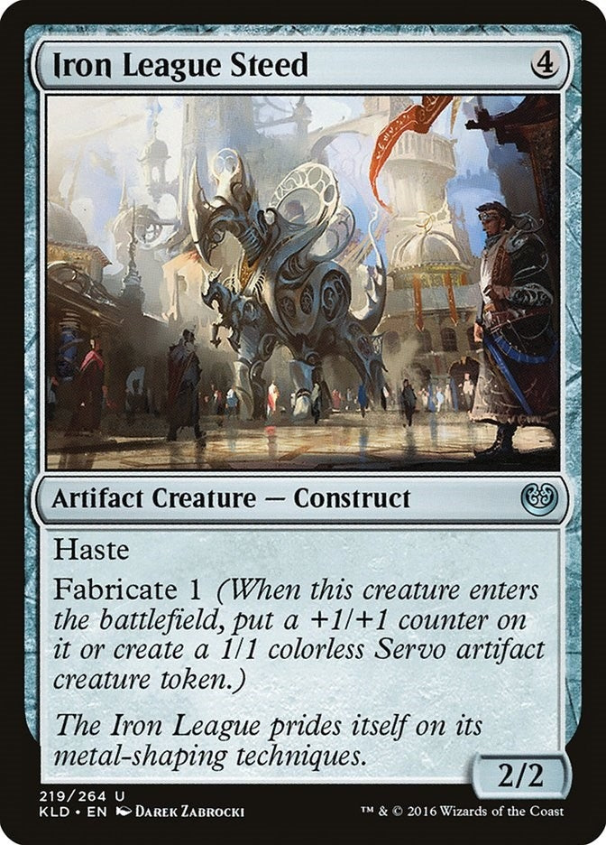 Image for Iron League Steed (219) (Kaladesh) - Magic: The Gathering