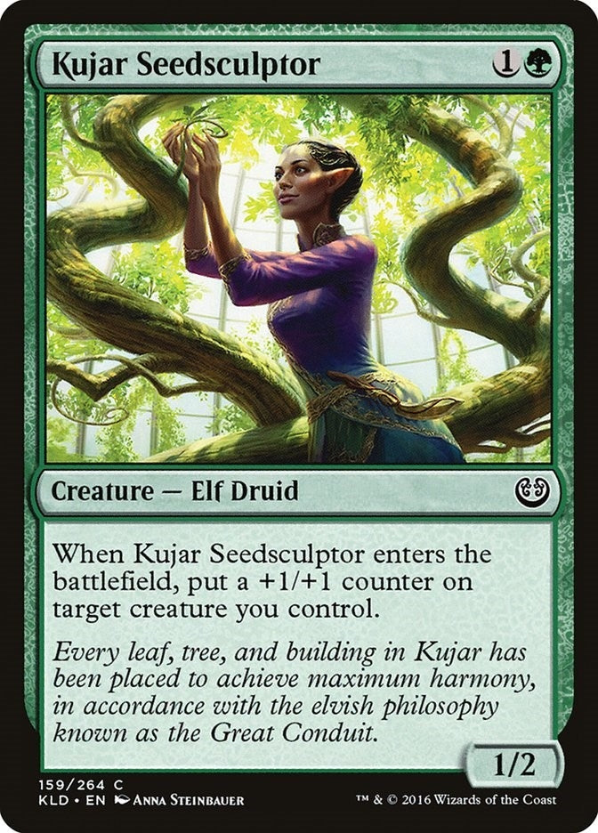 Image for Kujar Seedsculptor (159) (Kaladesh) - Magic: The Gathering
