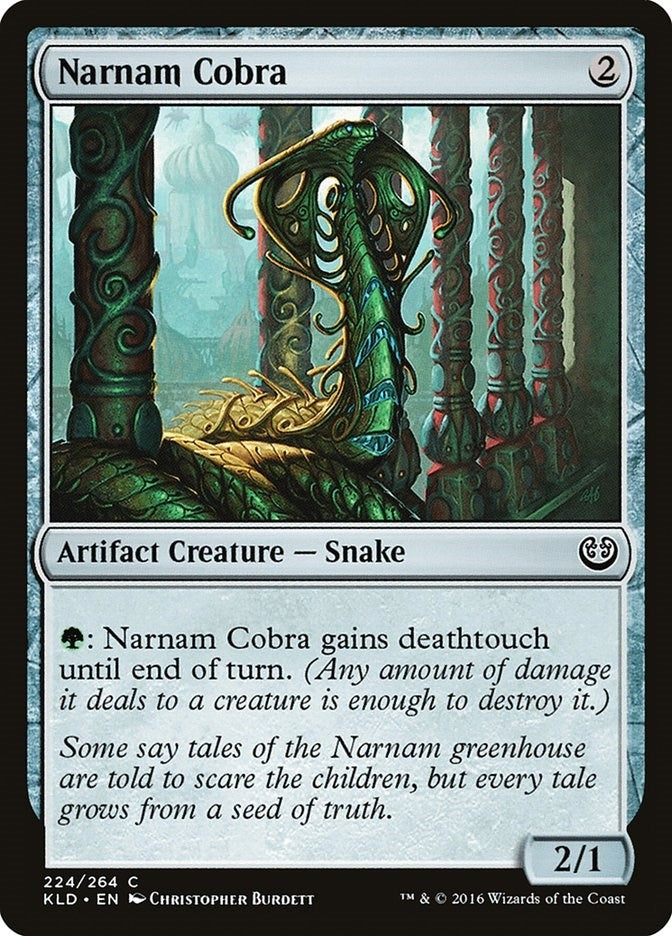Image for Narnam Cobra (224) (Kaladesh) - Magic: The Gathering