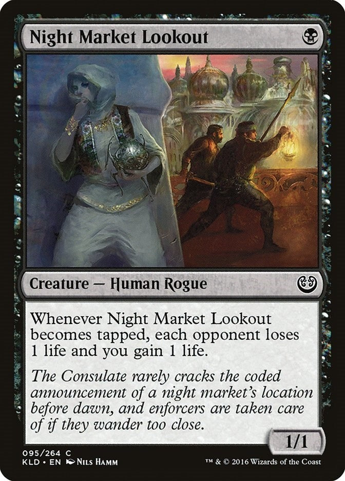 Image for Night Market Lookout (95) (Kaladesh) - Magic: The Gathering