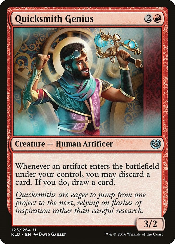 Image for Quicksmith Genius (125) (Kaladesh) - Magic: The Gathering