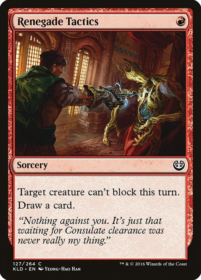 Renegade Tactics (127) (Kaladesh)