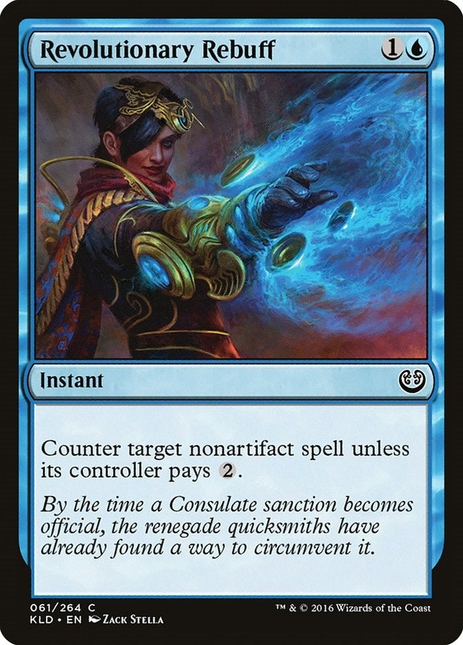 Image for Revolutionary Rebuff (61) (Kaladesh) - Magic: The Gathering
