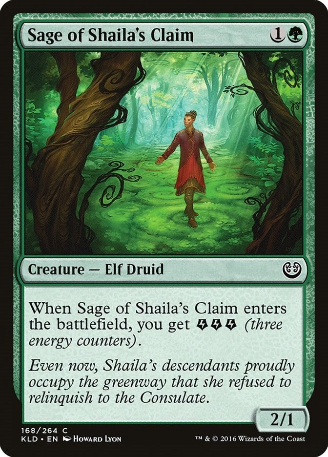 Image for Sage of Shaila's Claim (168) (Kaladesh) - Magic: The Gathering