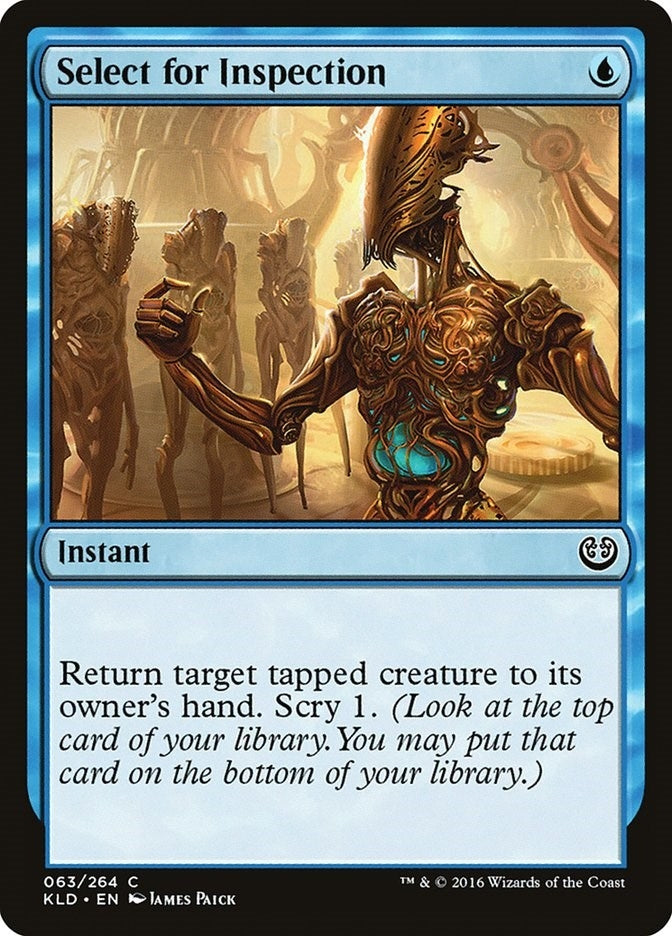 Image for Select for Inspection (63) (Kaladesh) - Magic: The Gathering