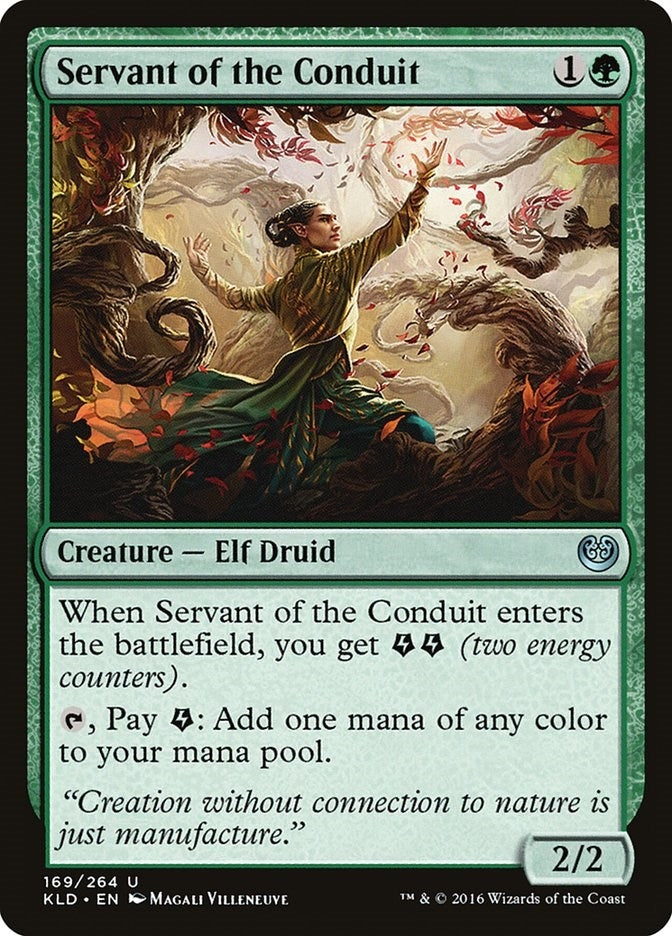 Image for Servant of the Conduit (169) (Kaladesh) - Magic: The Gathering