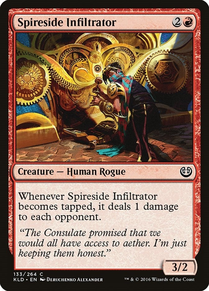 Image for Spireside Infiltrator (133) (Kaladesh) - Magic: The Gathering