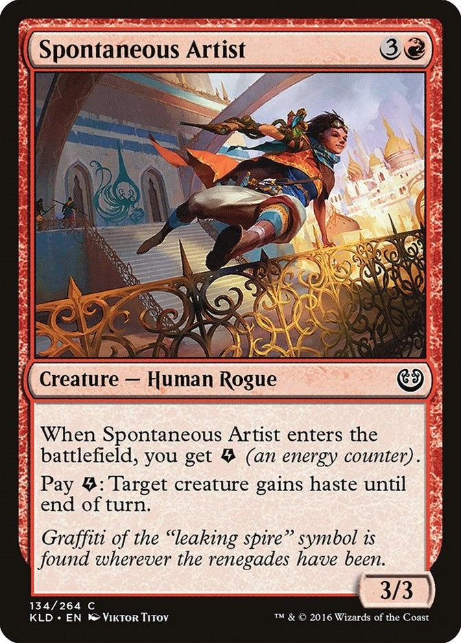 Image for Spontaneous Artist (134) (Kaladesh) - Magic: The Gathering