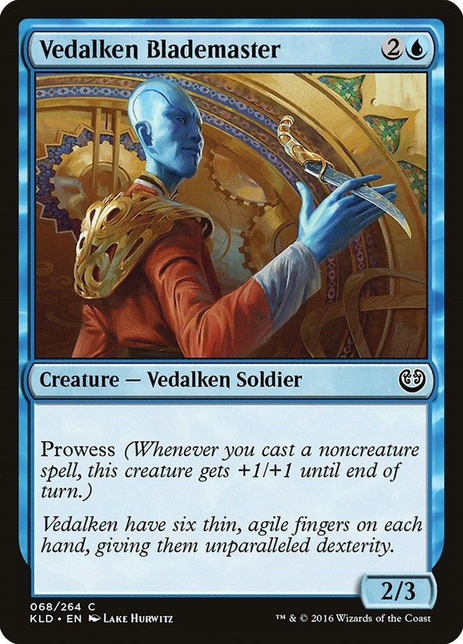 Image for Vedalken Blademaster (68) (Kaladesh) - Magic: The Gathering