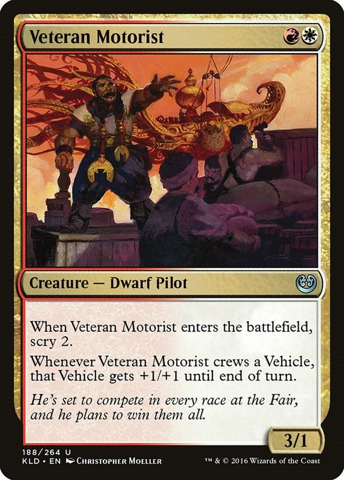 Image for Veteran Motorist (188) (Kaladesh) - Magic: The Gathering