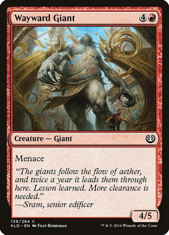Wayward Giant (139) (Kaladesh)