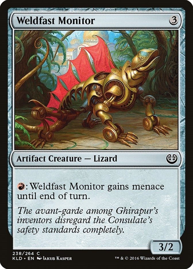 Image for Weldfast Monitor (238) (Kaladesh) - Magic: The Gathering