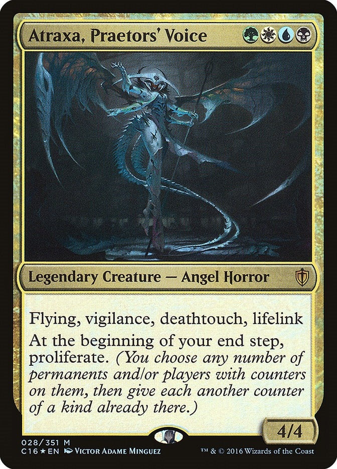 Image for Atraxa, Praetors' Voice (28) (Commander 2016) - Magic: The Gathering