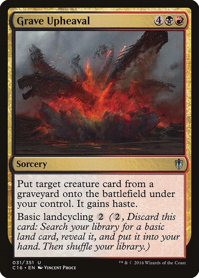 Image for Grave Upheaval (31) (Commander 2016) - Magic: The Gathering