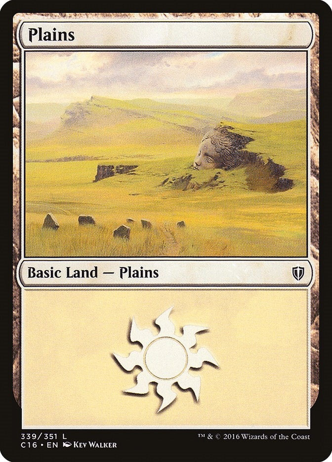 Image for Plains (339) (339) (Commander 2016) - Magic: The Gathering