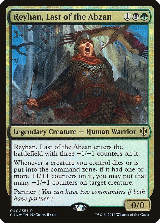 Image for Reyhan, Last of the Abzan (40) (Commander 2016) - Magic: The Gathering