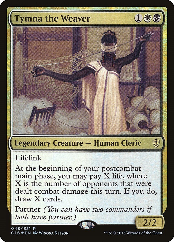Image for Tymna the Weaver (48) (Commander 2016) - Magic: The Gathering