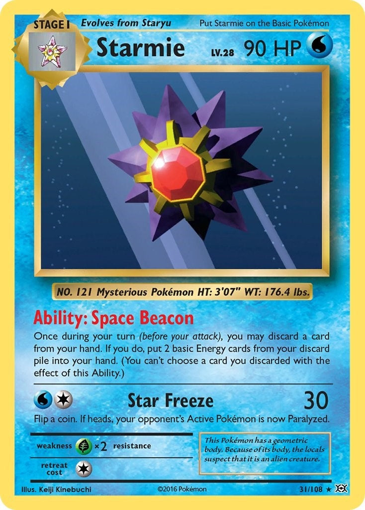 Starmie (31/108) (XY - Evolutions)