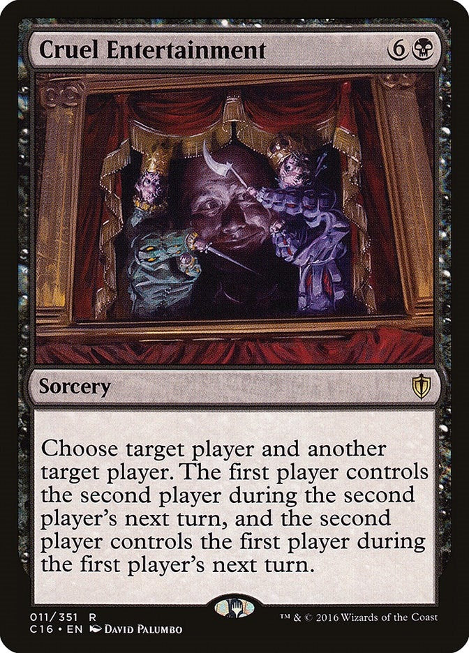 Image for Cruel Entertainment (11) (Commander 2016) - Magic: The Gathering