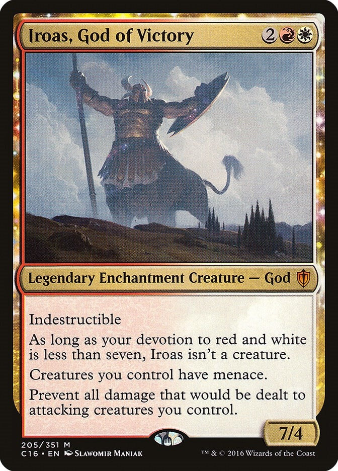 Image for Iroas, God of Victory (205) (Commander 2016) - Magic: The Gathering