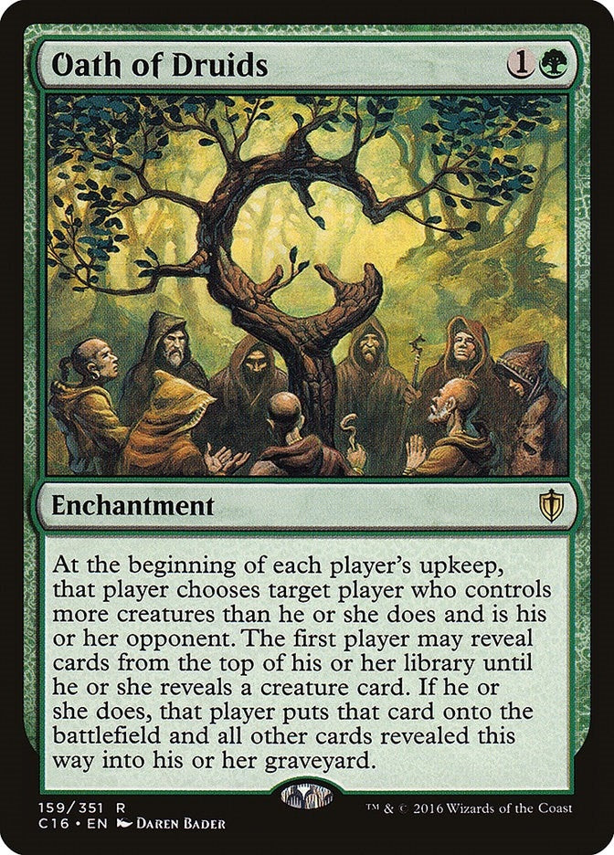 Image for Oath of Druids (159) (Commander 2016) - Magic: The Gathering