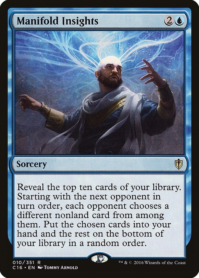 Image for Manifold Insights (10) (Commander 2016) - Magic: The Gathering
